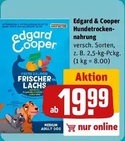 REWE Edgard & Cooper Hundetrockennahrung Angebot