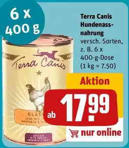 REWE Terra Canis Hundenassnahrung Angebot