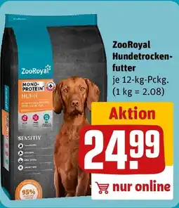 REWE Zoo Royal Hundetrockenfutter Angebot