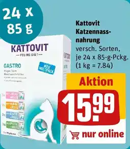 REWE Kattovit Katzennassnahrung Angebot