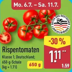 Aldi Nord Rispentomaten Angebot