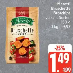 Edeka Maretti Bruschette Brotchips Angebot