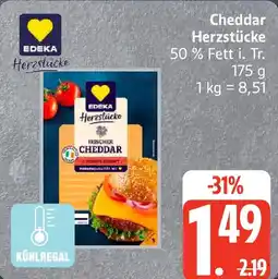 Edeka EDEKA Herzstücke Cheddar Herzstücke Angebot