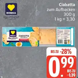 Edeka EDEKA Herzstücke Ciabatta Angebot