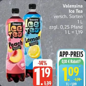 Edeka Valensina Ice Tea Angebot