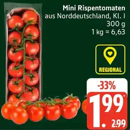 Edeka Mini Rispentomaten Angebot