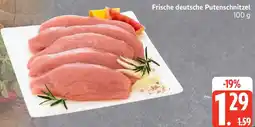 Edeka Frische deutsche Putenschnitzel Angebot