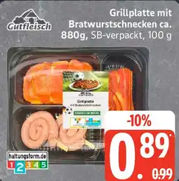 Edeka Gutfleisch Bratwurstschnecken Angebot