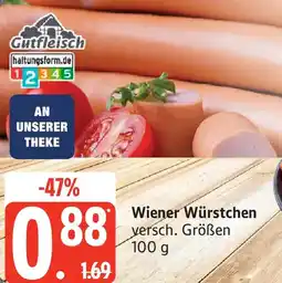 Edeka Gutfleisch Wiener Würstchen Angebot