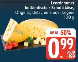 Edeka Leerdammer holländischer Schnittkäse Angebot