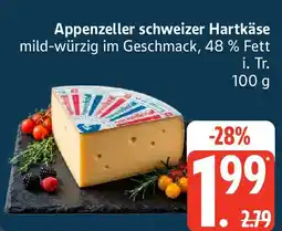 Edeka Appenzeller schweizer Hartkäse Angebot