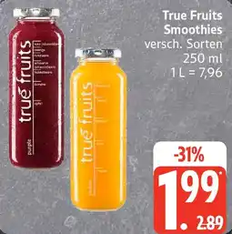Edeka True Fruits Smoothies Angebot