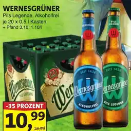 Lösch Depot WERNESGRÜNER Pils Legende, Alkoholfrei Angebot