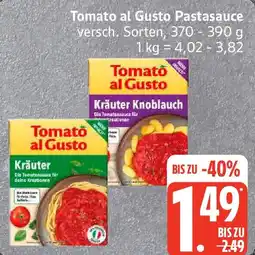 Edeka Tomato al Gusto Pastasauce Angebot