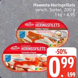 Edeka Hawesta Heringsfilets Angebot