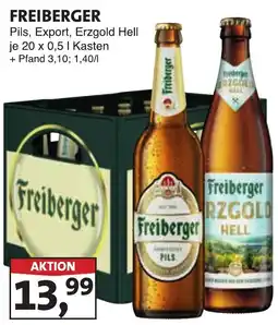 Lösch Depot FREIBERGER Pils, Export, Erzgold Hell Angebot