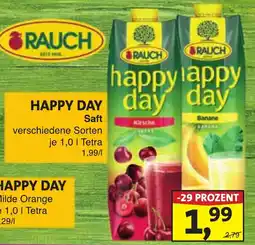 Lösch Depot RAUCH HAPPY DAY Saft Angebot