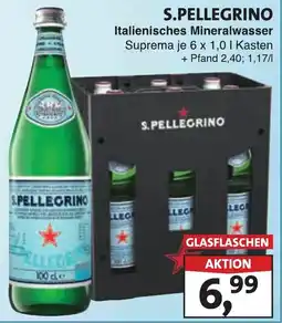 Lösch Depot S.PELLEGRINO Italienisches Mineralwasser Suprema Angebot