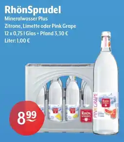 Getränke Hoffmann RhönSprudel Mineralwasser Plus Angebot