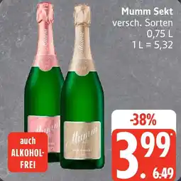 Edeka Mumm Sekt Angebot