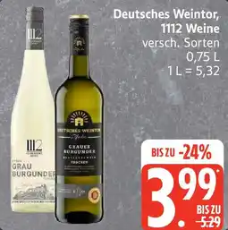 Edeka Deutsches Weintor, 1112 Weine Angebot