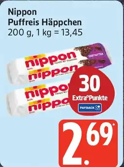 Edeka Nippon Puffreis Häppchen Angebot