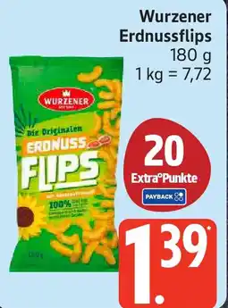 Edeka Wurzener Erdnussflips Angebot