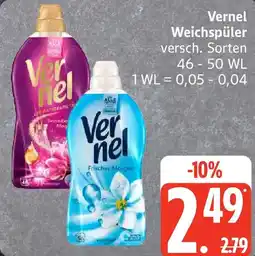 Edeka Vernel Weichspüler Angebot