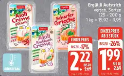 Edeka Ergüllü Aufstrich Angebot