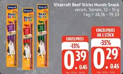 Edeka Vitakraft Beef Sticks Hunde Snack Angebot