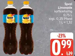 Edeka Spezi Limonade koffeinhaltig Angebot