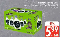 Edeka Kleiner Feigling Likör Angebot