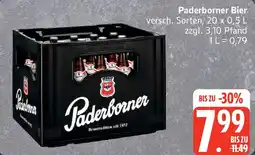Edeka Paderborner Bier Angebot