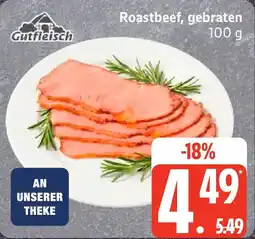 Edeka Gutfleisch Roastbeef, gebraten Angebot