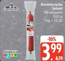 Edeka Gutfleisch Norddeutsche Salami Angebot
