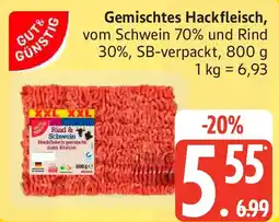 Edeka GUT& GÜNSTIG Gemischtes Hackfleisch Angebot