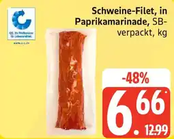 Edeka Schweine-Filet, in Paprikamarinade Angebot