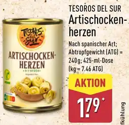 Aldi Nord TESOROS DEL SUR Artischockenherzen Angebot