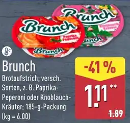Aldi Nord Brunch Brotaufstrich Angebot