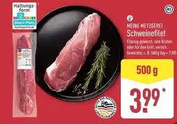 Aldi Nord MEINE METZGEREI Schweinefilet Angebot