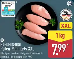 Aldi Nord MEINE METZGEREI Puten-Minifilets XXL Angebot