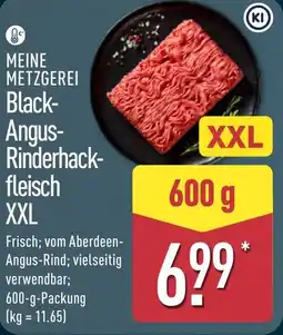 Aldi Nord MEINE METZGEREI Black- Angus- Rinderhackfleisch XXL Angebot