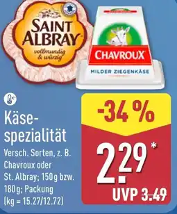 Aldi Nord SAINT ALBRAY CHAVROUX Käsespezialität Angebot