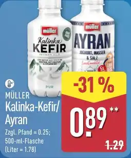 Aldi Nord MÜLLER Kalinka-Kefir/ Ayran Angebot