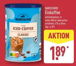 Aldi Nord BARISSIMO Eiskaffee Angebot