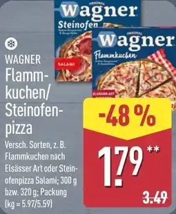 Aldi Nord WAGNER Flammkuchen/ Steinofenpizza Angebot