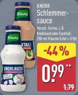 Aldi Nord KNORR Schlemmersauce Angebot
