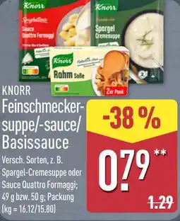 Aldi Nord KNORR Feinschmeckersuppe/-sauce/ Basissauce Angebot