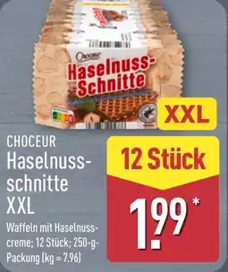 Aldi Nord CHOCEUR Haselnussschnitte XXL Angebot