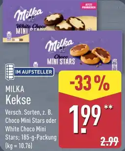 Aldi Nord MILKA Kekse Angebot
